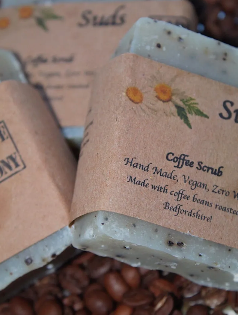 Vegan Coffee Scrub Soap